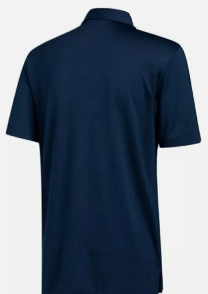 adidas Men's Advantage  Polo  Golf Shirt 2XL Collegiate Navy White - Picture 3 of 9